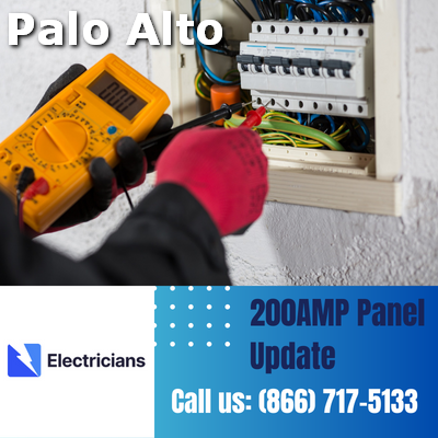 Expert 200 Amp Panel Upgrade & Electrical Services | Palo Alto Electricians